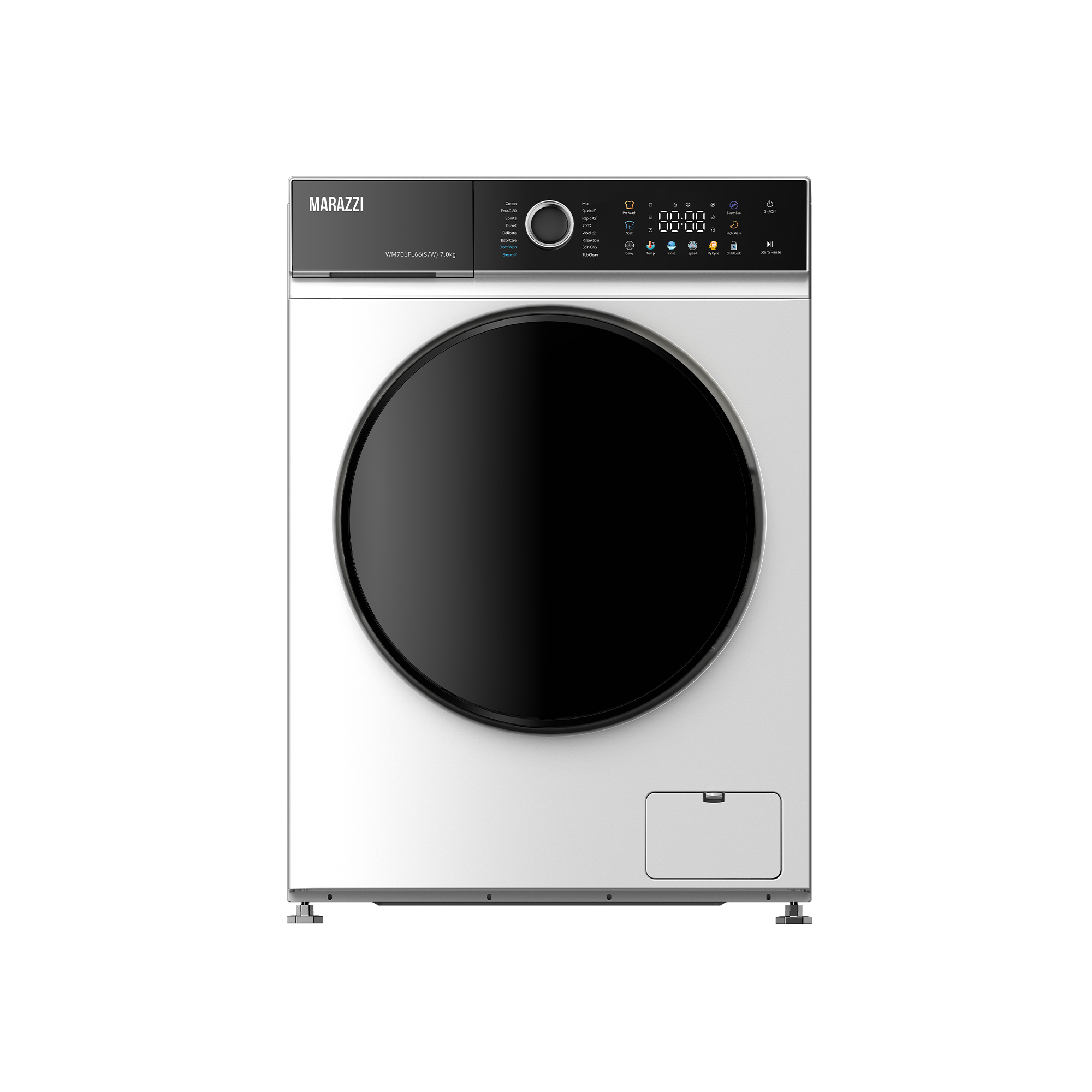 სარეცხი მანქანა MARAZZI WM701FL66(S/W) თეთრი