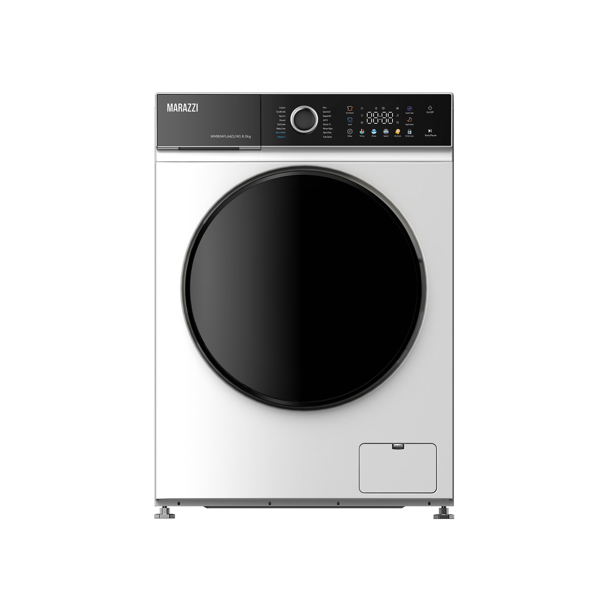 სარეცხი მანქანა MARAZZI WM804FL66(S/W) თეთრი